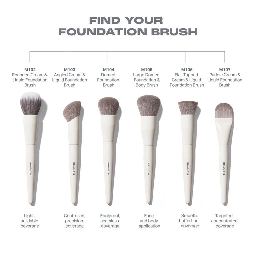 M103 Angled Cream & Liquid Foundation Brush
