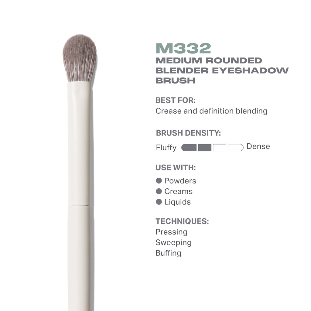 M332 Medium Rounded Blender Eyeshadow Brush