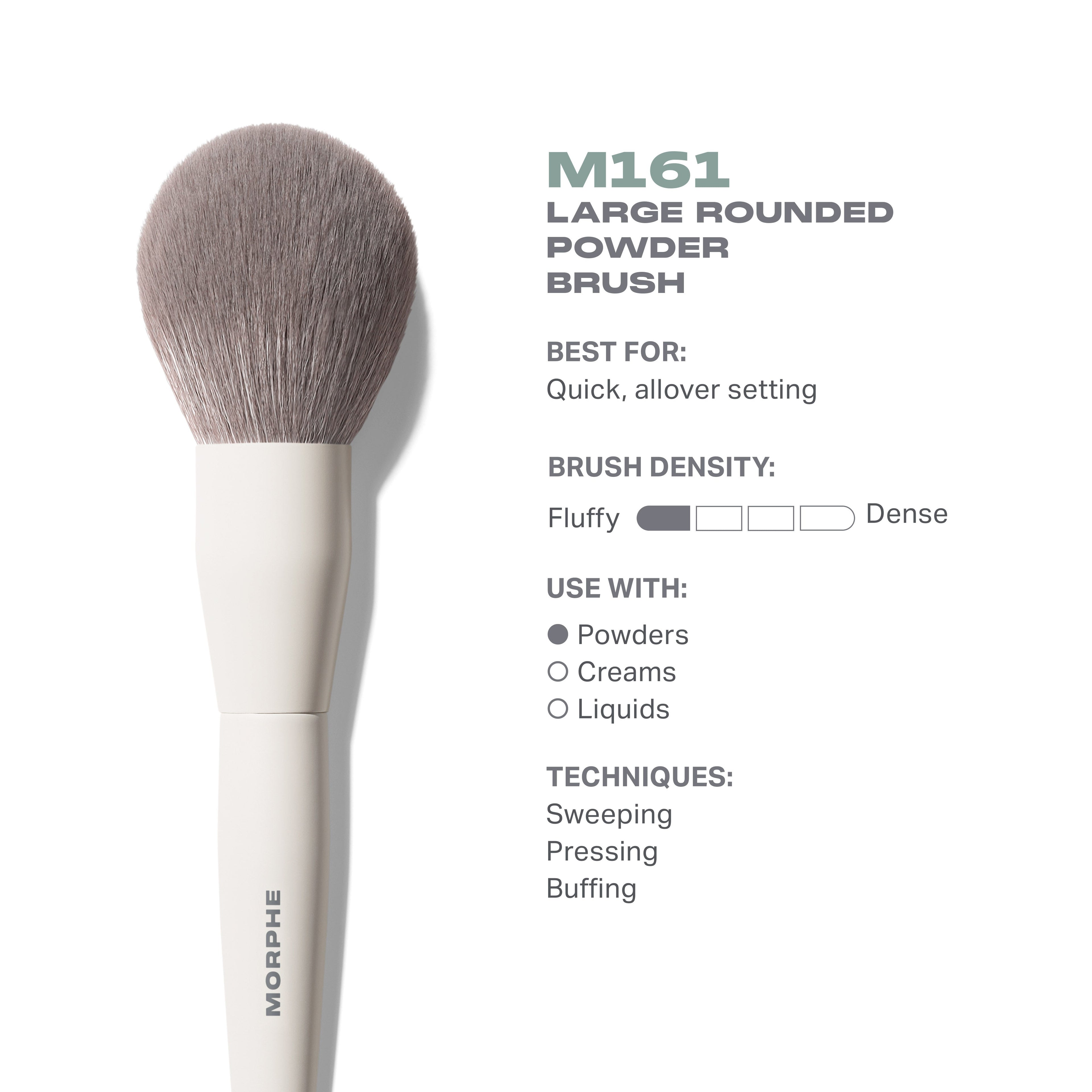 M161 Large Rounded Powder Brush