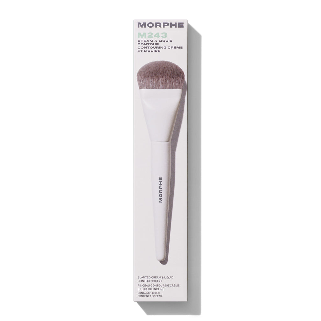 M243 Slanted Cream & Liquid Contour Brush