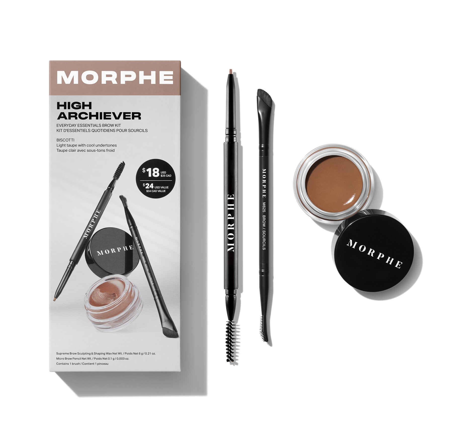 High Archiever Everyday Essentials Brow Kit