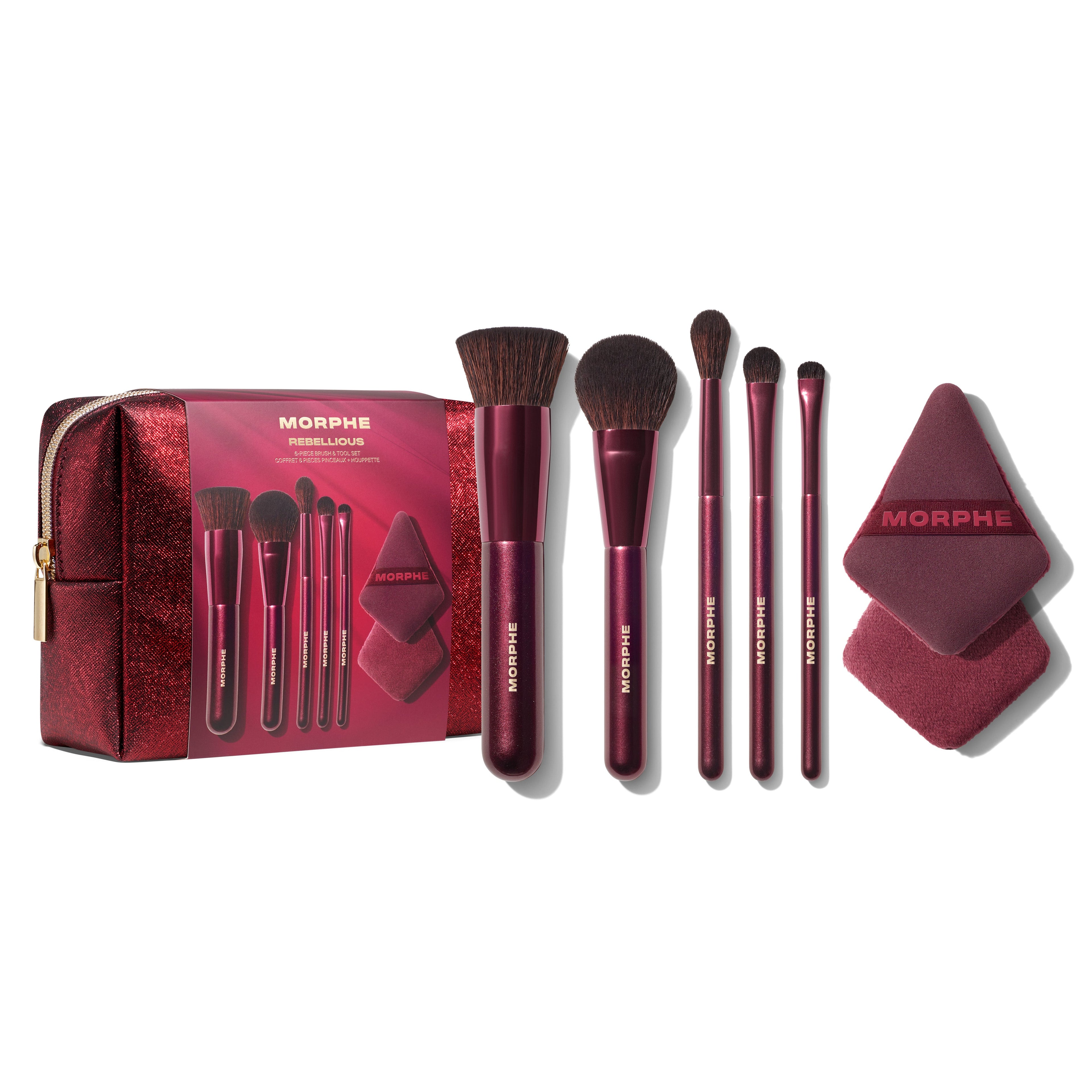 Rebellious 6-Piece Brush & Tool Set