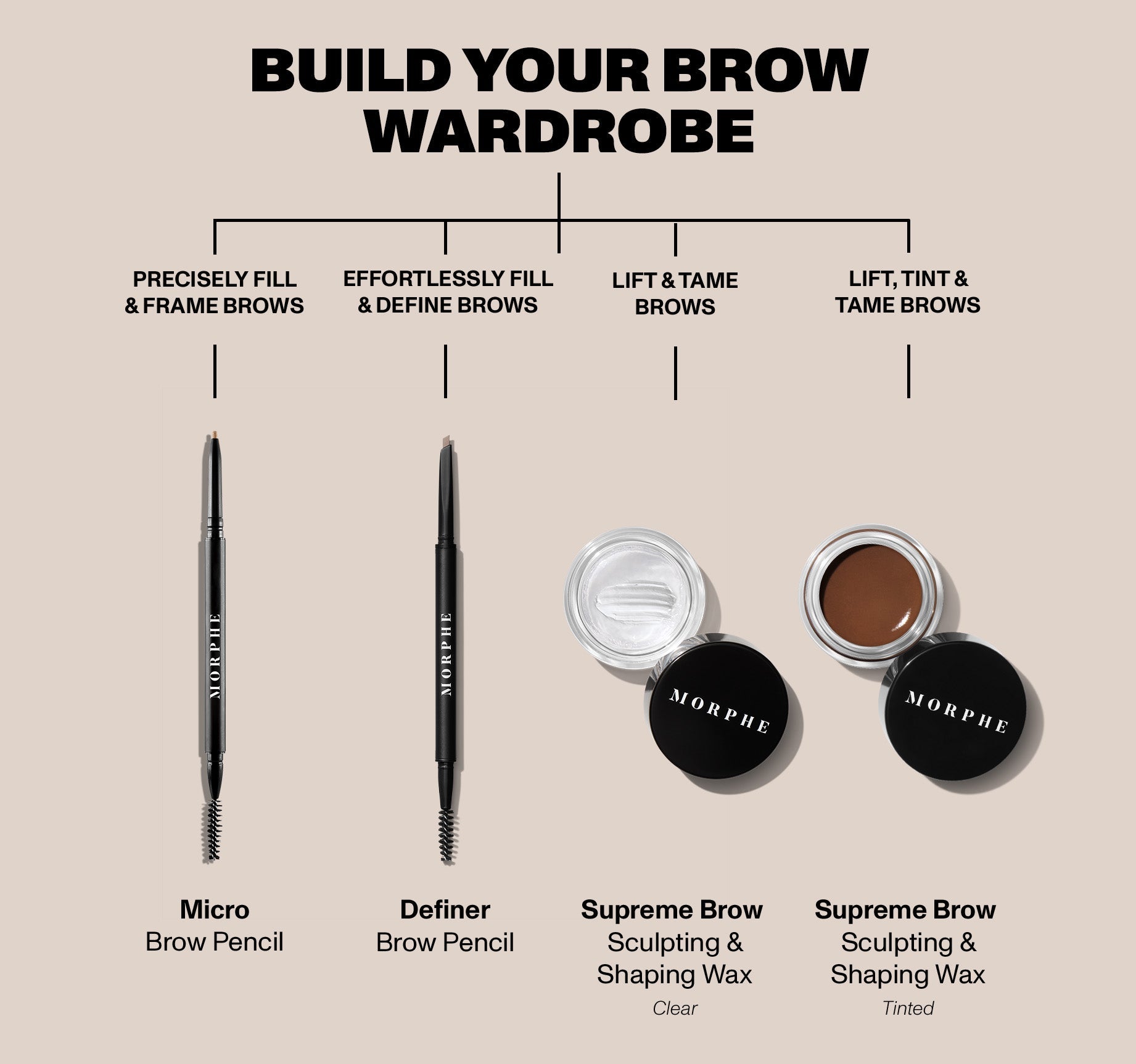 Definer Dual-Ended Brow Pencil & Spoolie