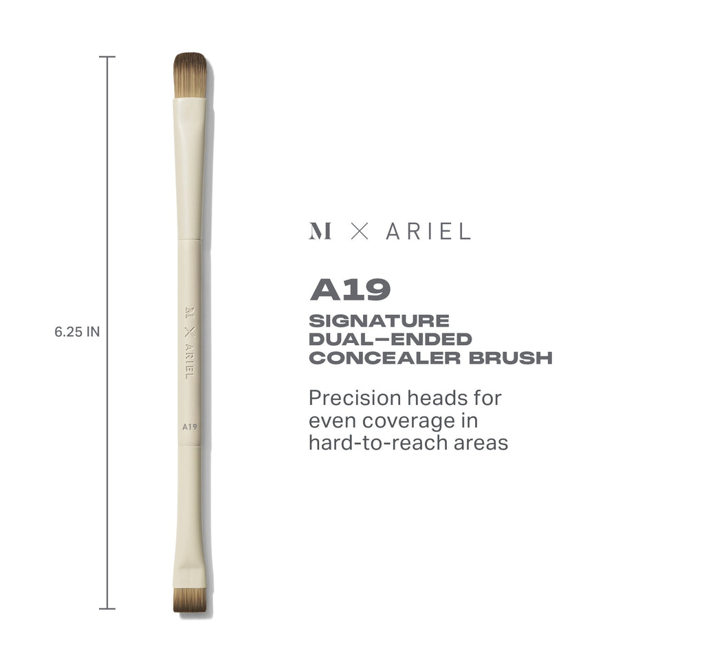 Morphe X Ariel A19 Dual-Ended Concealer Brush