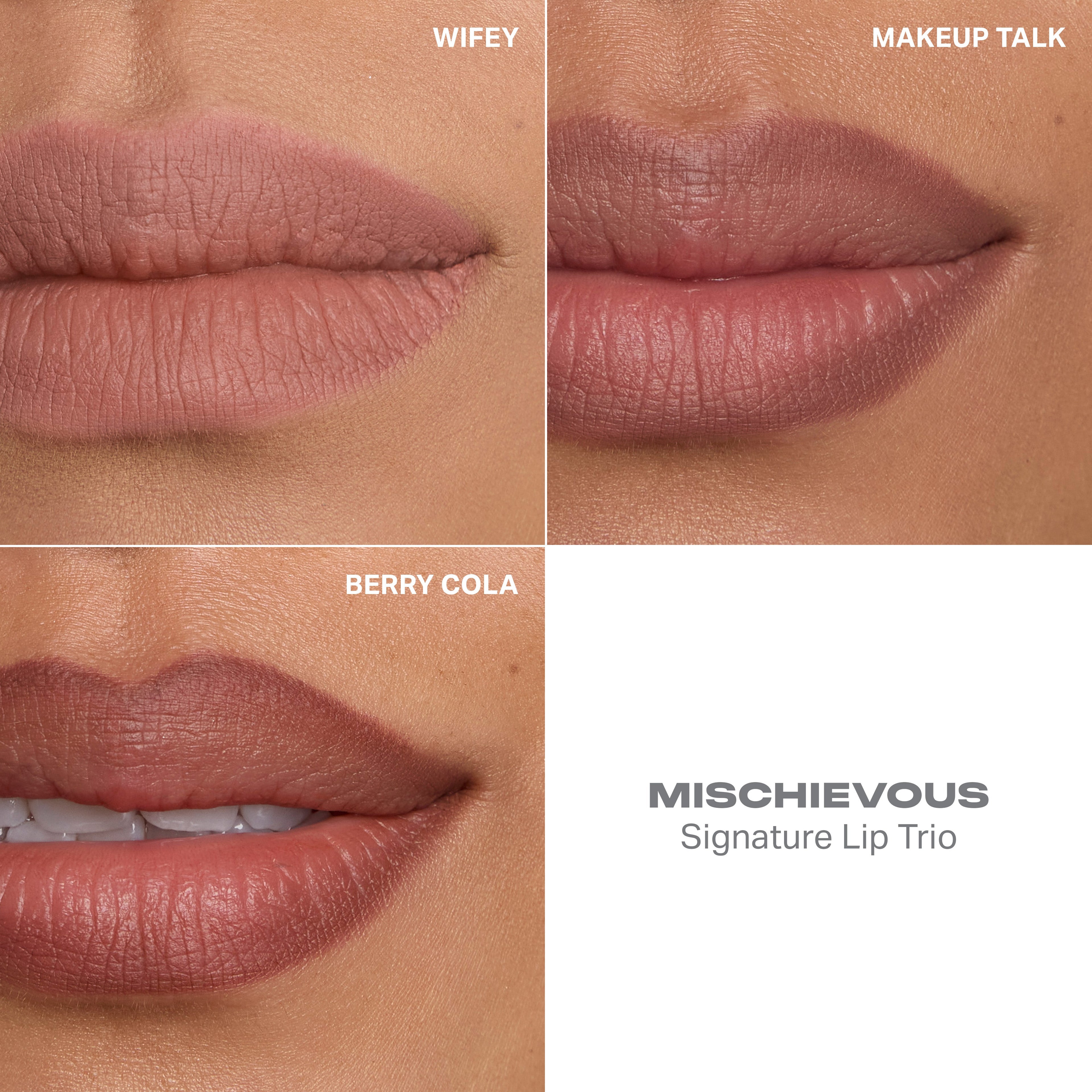 Mischievous Signature Lip Pencil Trio